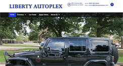 Desktop Screenshot of libertyautoplex.com